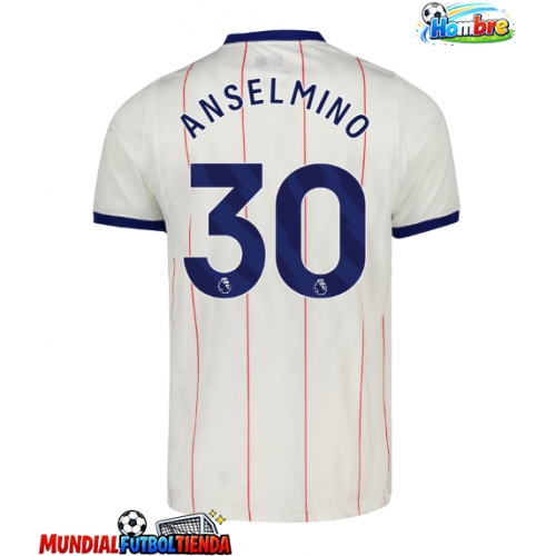 Camiseta Chelsea Aaron Anselmino #30 Tercera Equipación Replica 2026-27 mangas cortas